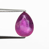 1.55ct 8.52x6.32x3.49mm Pear Brilliant Sapphire 27956 - 31 - Lelya - bespoke engagement and wedding rings made in Scotland, UK
