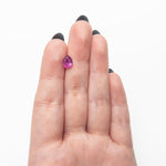 1.55ct 8.52x6.32x3.49mm Pear Brilliant Sapphire 27956 - 31 - Lelya - bespoke engagement and wedding rings made in Scotland, UK