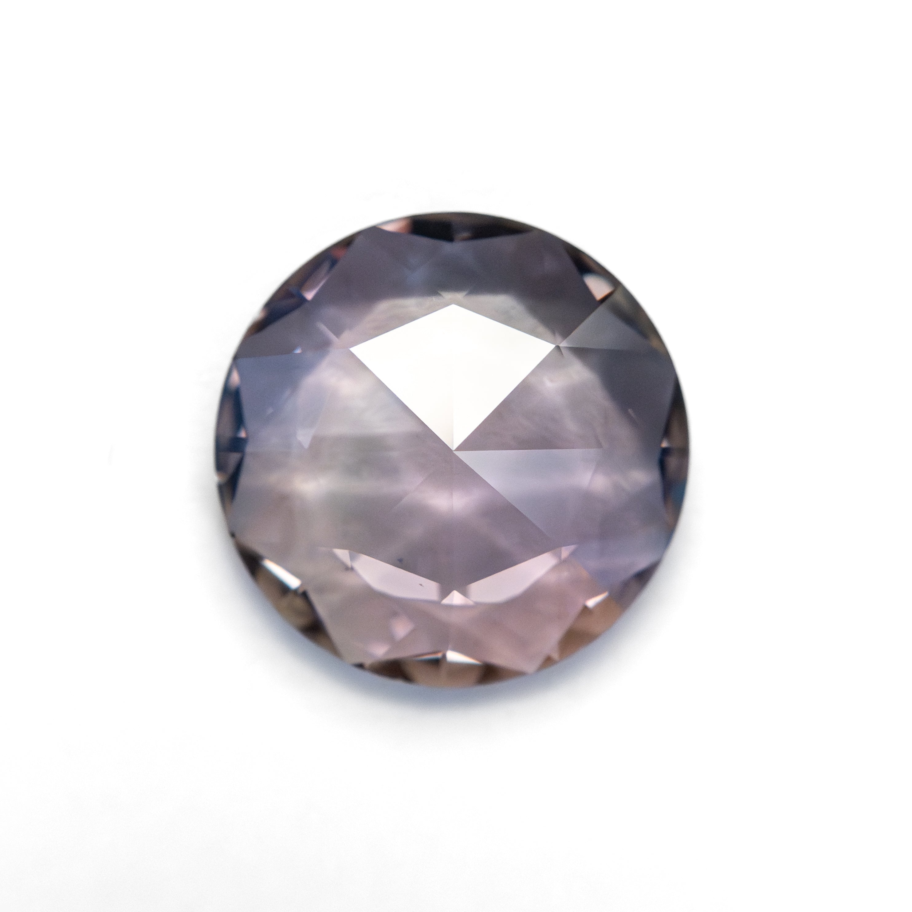 1.56ct 8.53x8.52x2.41mm Round Rosecut Sapphire 27744-03 - Lelya - bespoke engagement and wedding rings made in Scotland, UK