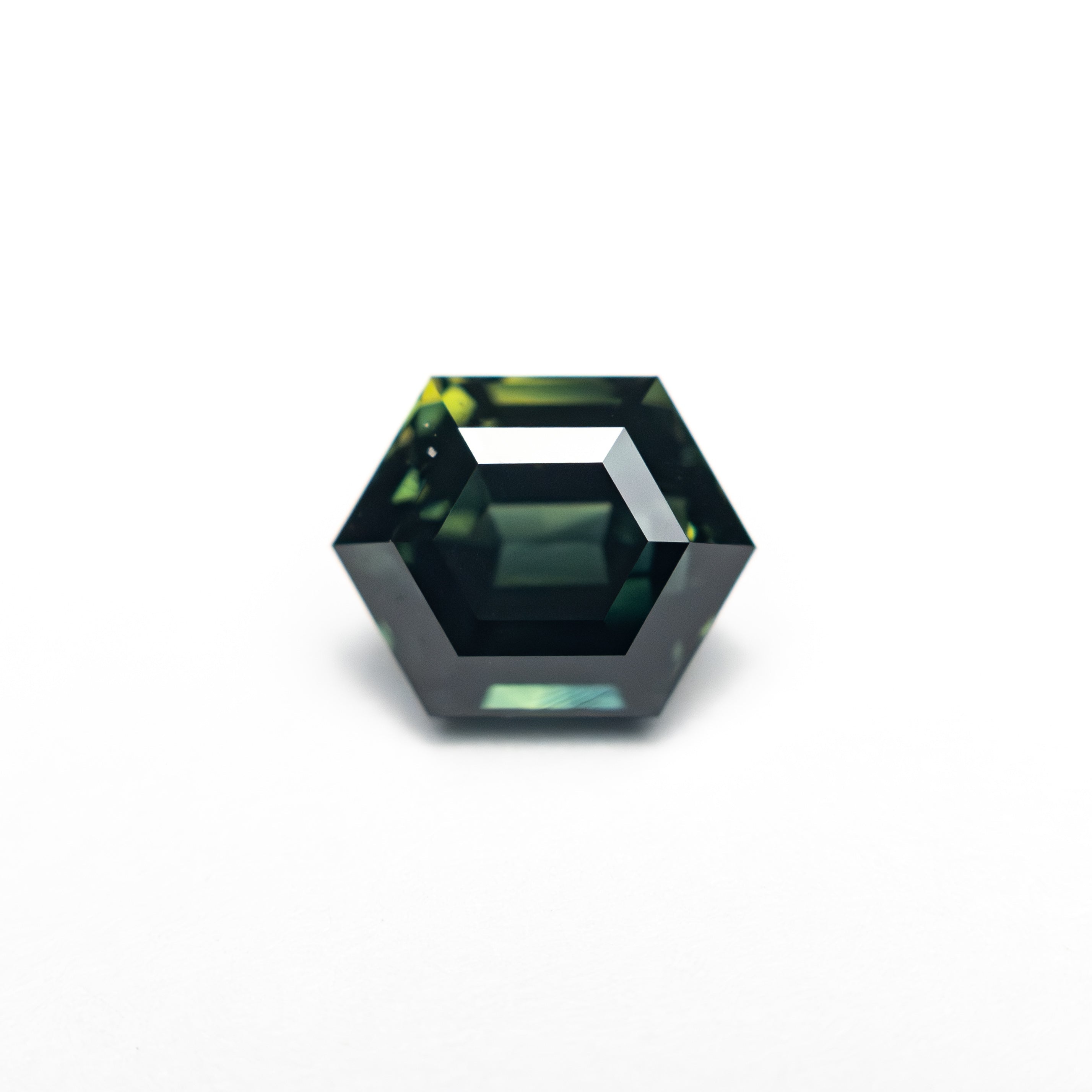 1.59ct 7.10x5.80x4.61mm Hexagon Step Cut Sapphire 27322 - 02 - Lelya - bespoke engagement and wedding rings made in Scotland, UK