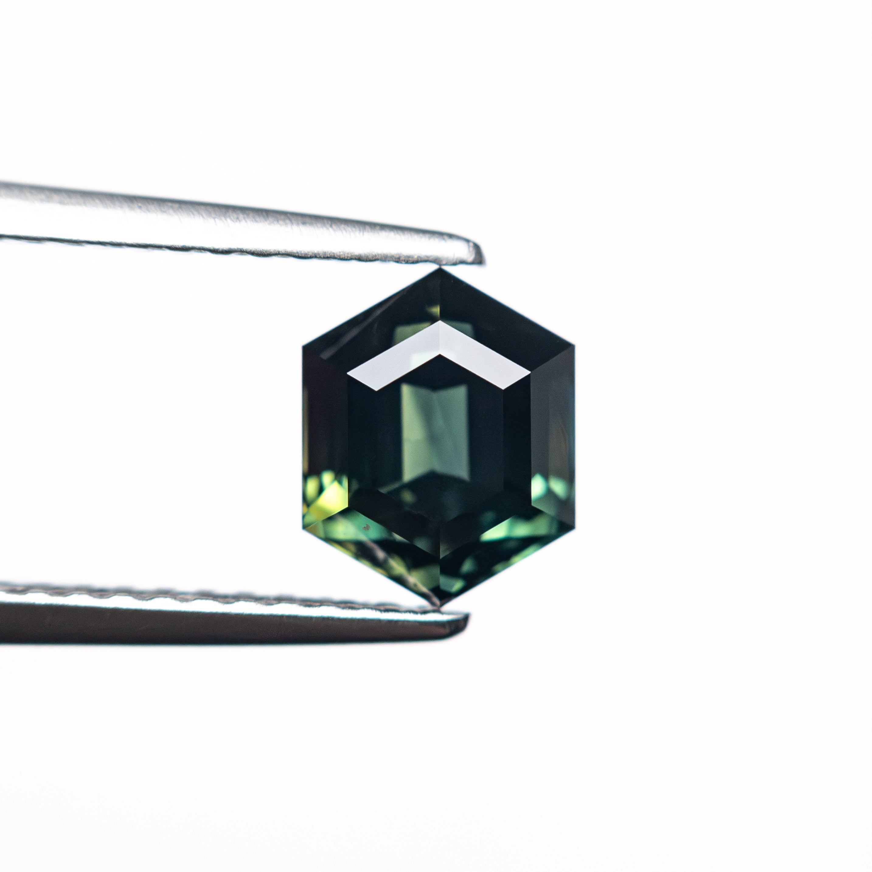 1.59ct 7.10x5.80x4.61mm Hexagon Step Cut Sapphire 27322 - 02 - Lelya - bespoke engagement and wedding rings made in Scotland, UK
