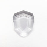 1.64ct 10.66x8.72x1.67mm Shield Portrait Cut Sapphire 23794 - 02 - Lelya - bespoke engagement and wedding rings made in Scotland, UK