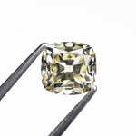 1.64ct 6.90x6.58x4.45mm VS1 Light Yellow Modern Antique Old Mine Cut 🇨🇦 27992-01 - Lelya - bespoke engagement and wedding rings made in Scotland, UK