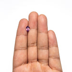 1.68ct 10.37x5.76x4.48mm Shield Step Cut Sapphire 28270-01 - Lelya - bespoke engagement and wedding rings made in Scotland, UK