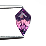 1.68ct 10.37x5.76x4.48mm Shield Step Cut Sapphire 28270-01 - Lelya - bespoke engagement and wedding rings made in Scotland, UK