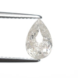 1.70ct 9.19x6.05x3.83mm Pear Rosecut 27536 - 47 - Lelya - bespoke engagement and wedding rings made in Scotland, UK