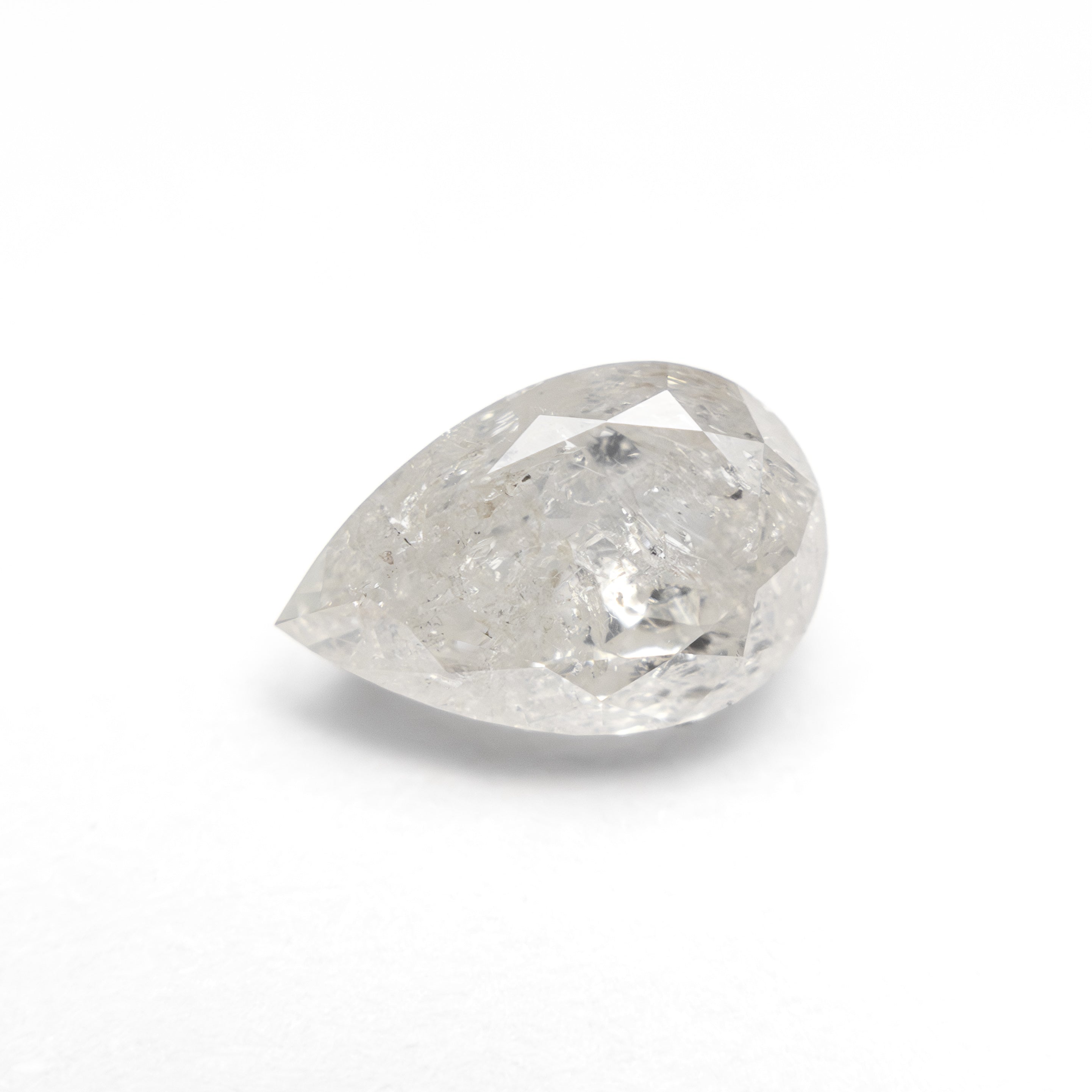 1.70ct 9.19x6.05x3.83mm Pear Rosecut 27536 - 47 - Lelya - bespoke engagement and wedding rings made in Scotland, UK