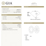 1.70ct 9.34x6.53x4.24mm GIA VS2 M Oval Brilliant 🇨🇦 24845 - 01 - Lelya - bespoke engagement and wedding rings made in Scotland, UK