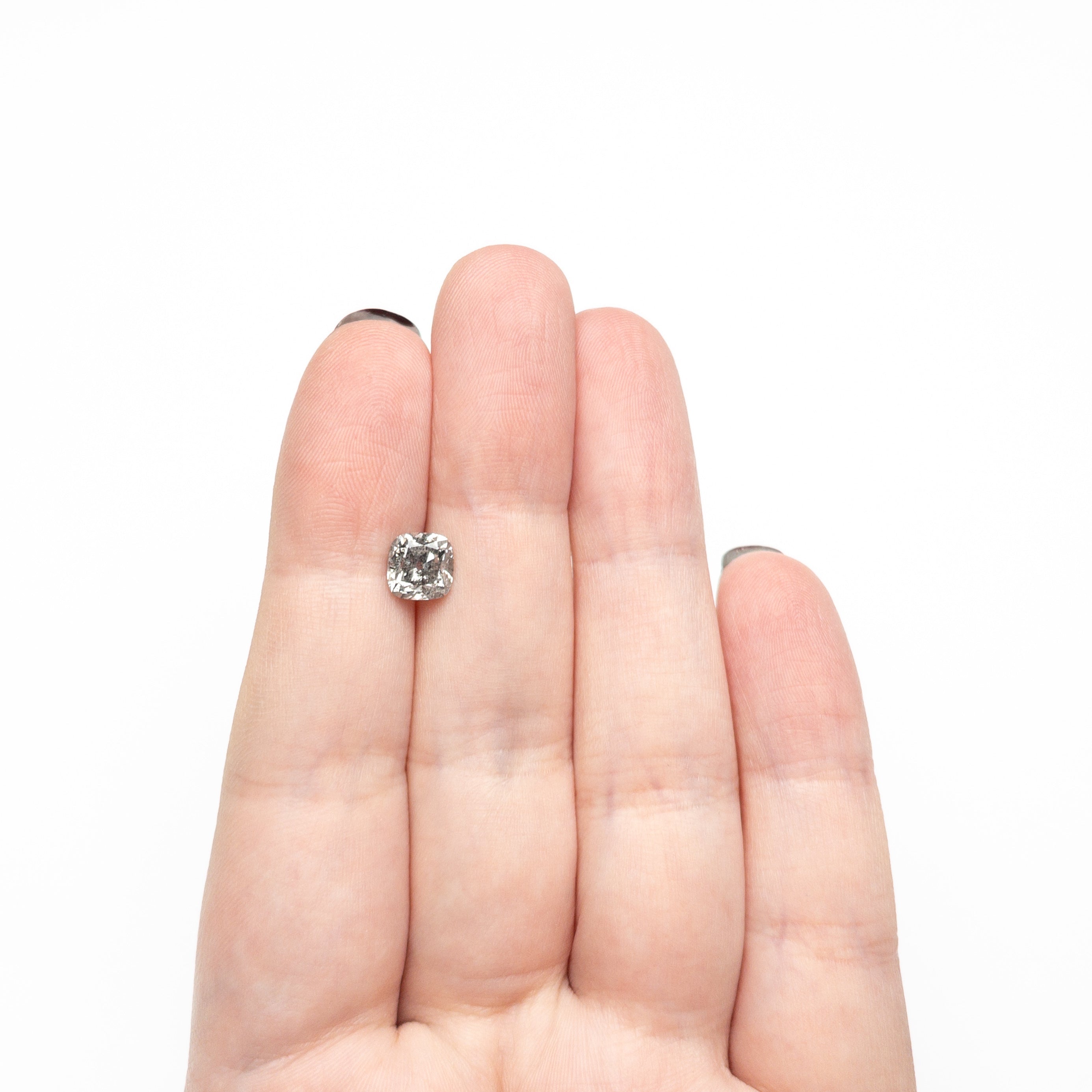 1.74ct 6.70x6.59x4.72mm Modern Antique Old Mine Cut 🇨🇦 27671 - 01 - Lelya - bespoke engagement and wedding rings made in Scotland, UK