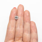 1.74ct 7.72x6.69x4.57mm Hexagon Step Cut 🇨🇦 26959 - 01 - Lelya - bespoke engagement and wedding rings made in Scotland, UK
