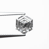 1.74ct 7.72x6.69x4.57mm Hexagon Step Cut 🇨🇦 26959 - 01 - Lelya - bespoke engagement and wedding rings made in Scotland, UK