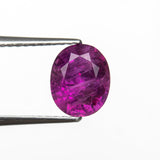 1.79ct 7.56x6.21x4.57mm Oval Brilliant Sapphire 27957 - 36 - Lelya - bespoke engagement and wedding rings made in Scotland, UK