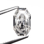1.80ct 10.43x6.50x3.53mm GIA VVS1 H Cut Corner Rectangle Step Cut 28011-01 - Lelya - bespoke engagement and wedding rings made in Scotland, UK