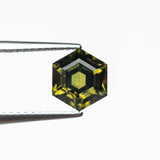 1.80ct 7.73x6.67x4.60mm Hexagon Step Cut Sapphire 26334 - 01 - Lelya - bespoke engagement and wedding rings made in Scotland, UK