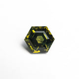1.80ct 7.73x6.67x4.60mm Hexagon Step Cut Sapphire 26334 - 01 - Lelya - bespoke engagement and wedding rings made in Scotland, UK