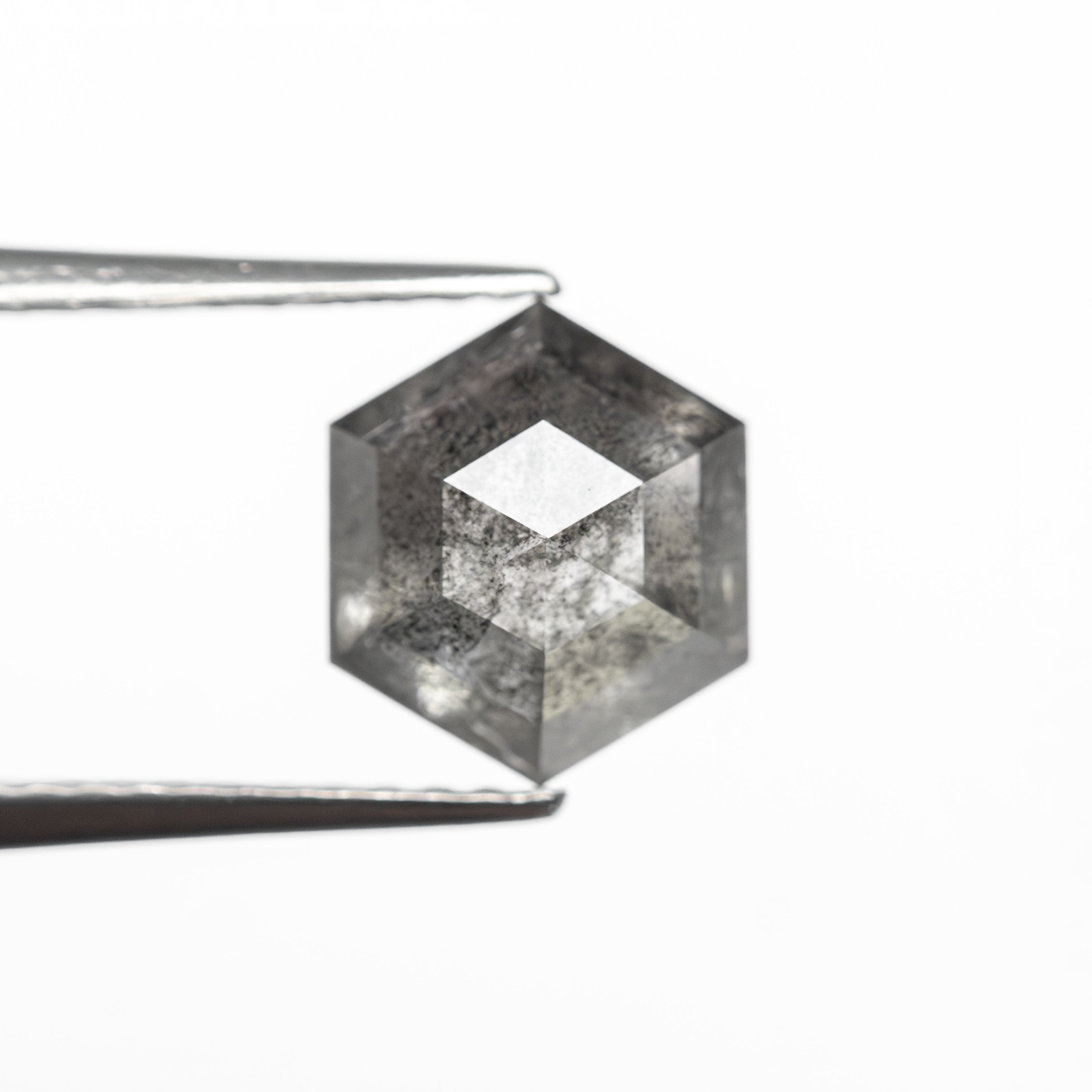 1.81ct 8.08x6.99x4.03mm Hexagon Rosecut 27539 - 26 - Lelya - bespoke engagement and wedding rings made in Scotland, UK