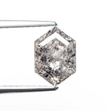 1.82ct 9.05x6.14x4.07mm Hexagon Step Cut 🇨🇦 27636 - 01 - Lelya - bespoke engagement and wedding rings made in Scotland, UK