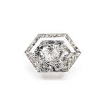 1.82ct 9.05x6.14x4.07mm Hexagon Step Cut 🇨🇦 27636 - 01 - Lelya - bespoke engagement and wedding rings made in Scotland, UK