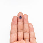 1.82ct 9.30x8.38x2.39mm Shield Portrait Cut Sapphire 23469 - 40 - Lelya - bespoke engagement and wedding rings made in Scotland, UK