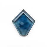 1.82ct 9.30x8.38x2.39mm Shield Portrait Cut Sapphire 23469 - 40 - Lelya - bespoke engagement and wedding rings made in Scotland, UK