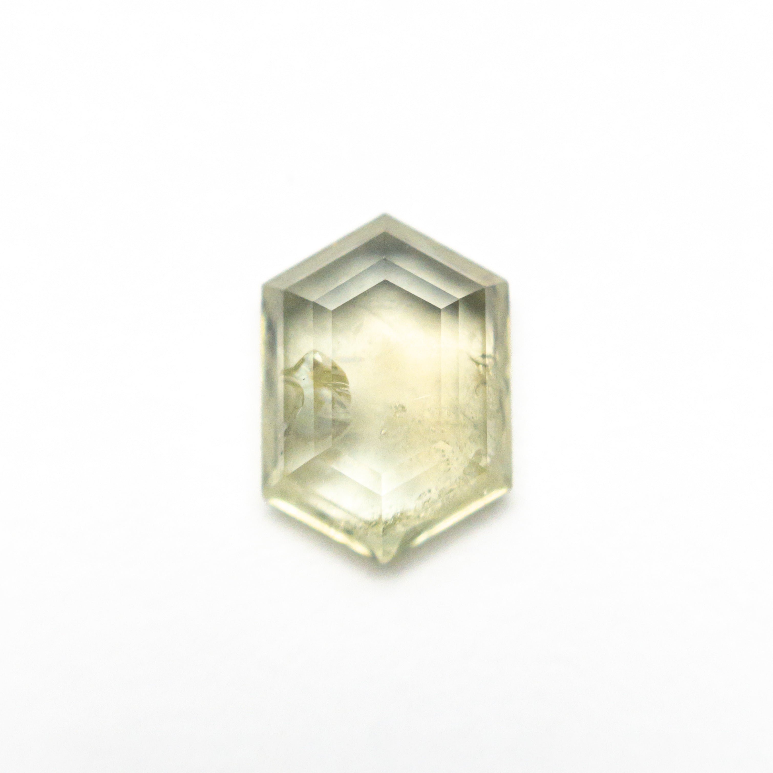 1.84ct 8.88x6.27x2.87mm Hexagon Portrait Cut Sapphire 22266 - 28 - Lelya - bespoke engagement and wedding rings made in Scotland, UK