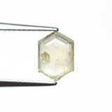 1.84ct 8.88x6.27x2.87mm Hexagon Portrait Cut Sapphire 22266 - 28 - Lelya - bespoke engagement and wedding rings made in Scotland, UK
