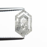1.86ct 10.50x6.26x3.37mm Hexagon Rosecut 🇨🇦 27669 - 01 - Lelya - bespoke engagement and wedding rings made in Scotland, UK