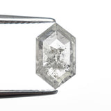 1.86ct 10.50x6.26x3.37mm Hexagon Rosecut 🇨🇦 27669 - 01 - Lelya - bespoke engagement and wedding rings made in Scotland, UK