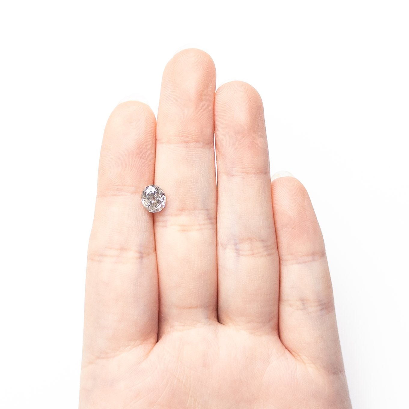 1.88ct 7.68x6.64x4.96mm Oval Brilliant 🇨🇦 26973 - 01 - Lelya - bespoke engagement and wedding rings made in Scotland, UK