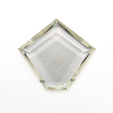 1.89ct 10.68x11.56x1.71mm Shield Portrait Cut Sapphire 27740-02 - Lelya - bespoke engagement and wedding rings made in Scotland, UK