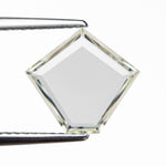 1.89ct 10.68x11.56x1.71mm Shield Portrait Cut Sapphire 27740-02 - Lelya - bespoke engagement and wedding rings made in Scotland, UK
