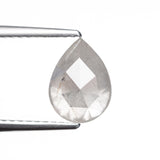 1.89ct 9.12x6.69x4.25mm Pear Double Cut 27223-19 - Lelya - bespoke engagement and wedding rings made in Scotland, UK