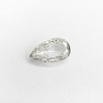 0.66ct 7.53x4.46x2.31mm Pear Double Cut 19143-21 - Misfit Diamonds