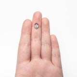 1.92ct 9.46x6.39x3.85mm Hexagon Rosecut 27538 - 03 - Lelya - bespoke engagement and wedding rings made in Scotland, UK