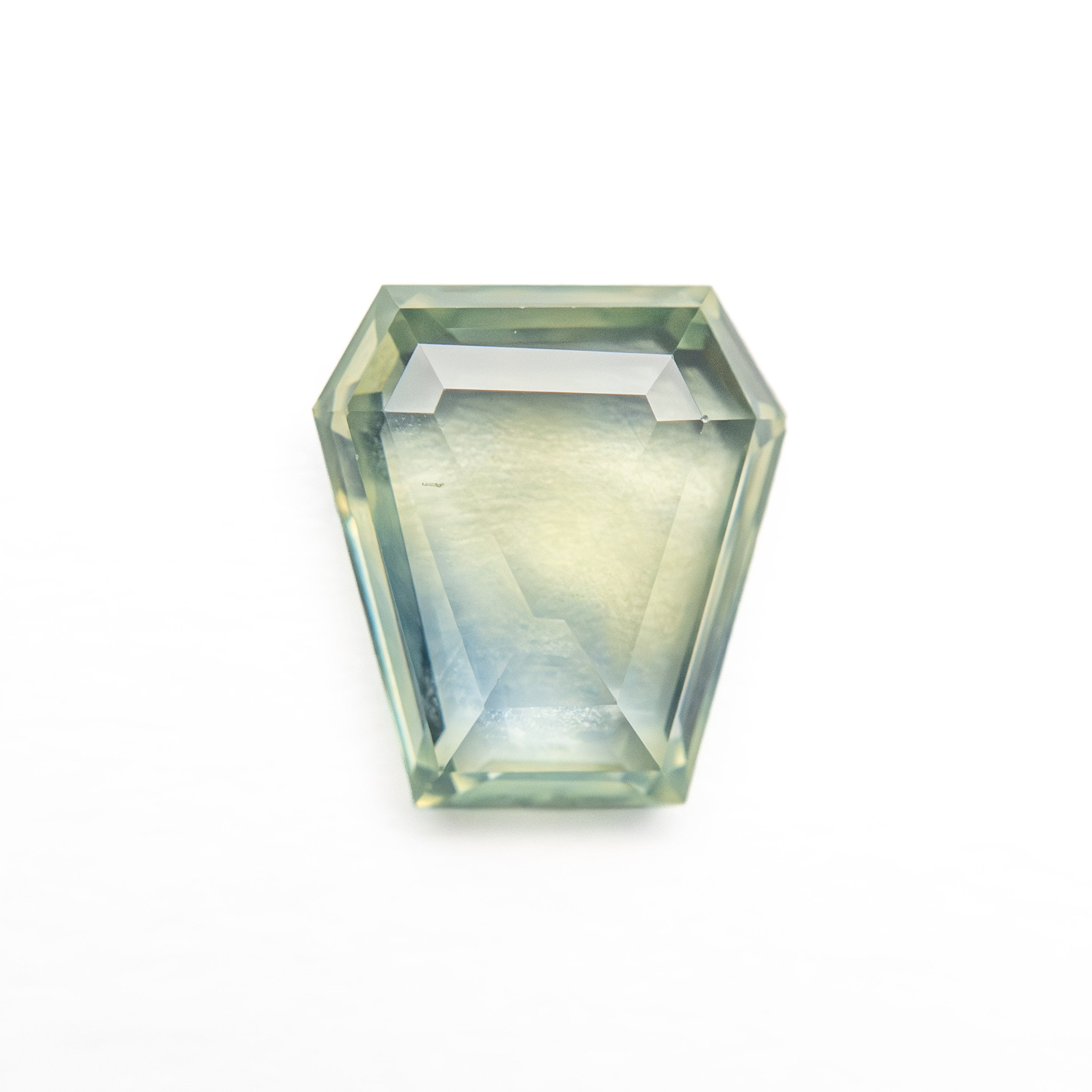 1.93ct 8.06x7.32x3.11mm Coffin Portrait Cut Sapphire 22434 - 127 - Lelya - bespoke engagement and wedding rings made in Scotland, UK