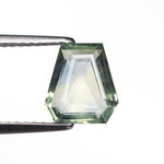 1.93ct 8.06x7.32x3.11mm Coffin Portrait Cut Sapphire 22434 - 127 - Lelya - bespoke engagement and wedding rings made in Scotland, UK