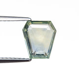 1.93ct 8.06x7.32x3.11mm Coffin Portrait Cut Sapphire 22434 - 127 - Lelya - bespoke engagement and wedding rings made in Scotland, UK