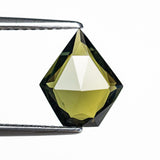 1.95ct 10.12x8.63x3.08mm Shield Step Cut Sapphire 28298-13 - Lelya - bespoke engagement and wedding rings made in Scotland, UK