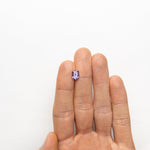 1.95ct 8.03x6.01x4.17mm Cut Corner Rectangle Step Cut Sapphire 22207 - 01 - Lelya - bespoke engagement and wedding rings made in Scotland, UK
