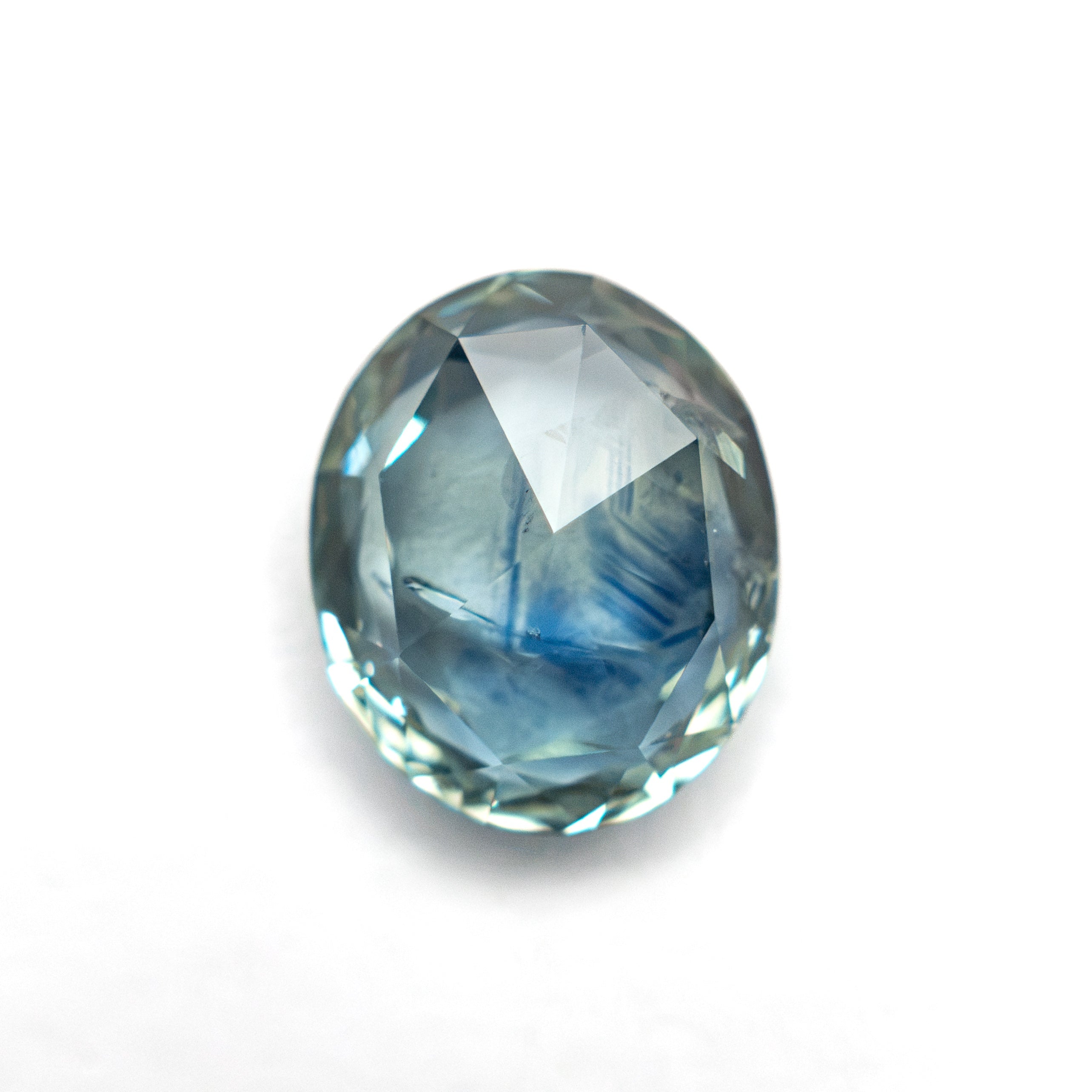 1.96ct 8.36x7.01x3.51mm Oval Brilliant Sapphire 28288-01 - Lelya - bespoke engagement and wedding rings made in Scotland, UK