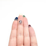 1.96ct 8.36x7.01x3.51mm Oval Brilliant Sapphire 28288-01 - Lelya - bespoke engagement and wedding rings made in Scotland, UK