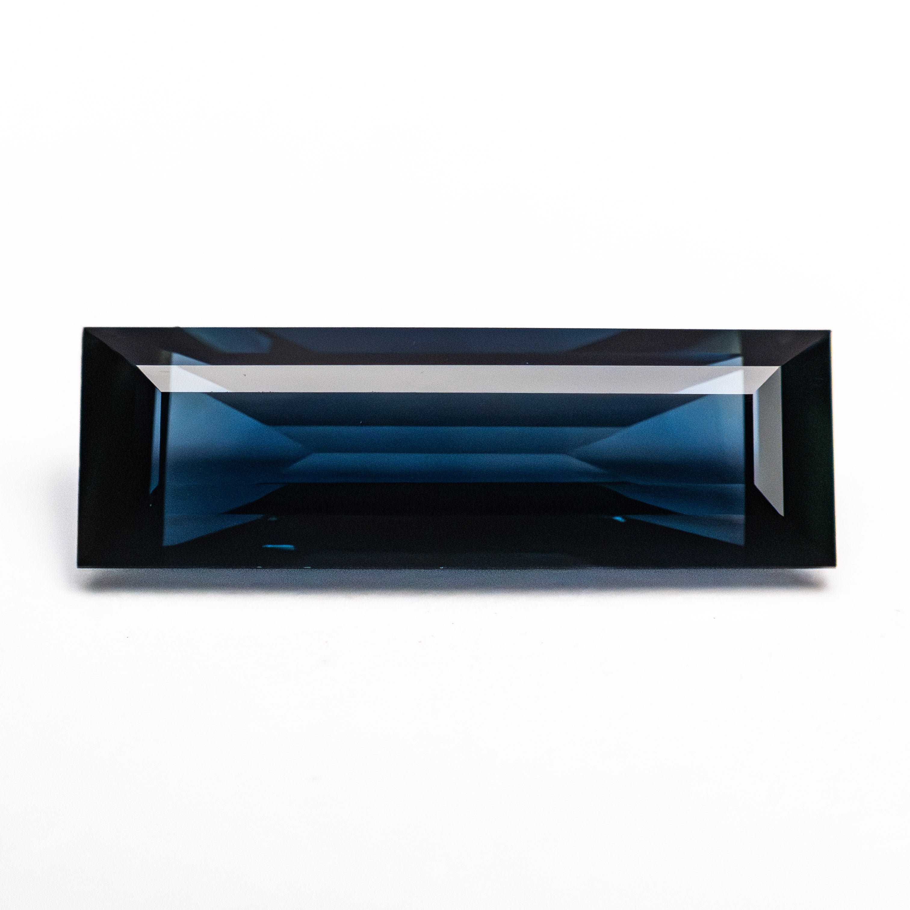 1.97ct 13.41x4.31x2.99mm Rectangle Step Cut Sapphire 26629 - 01 - Lelya - bespoke engagement and wedding rings made in Scotland, UK