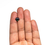 1.98ct 8.73x9.70x3.95mm Shield Step Cut Sapphire 26726 - 02 - Lelya - bespoke engagement and wedding rings made in Scotland, UK