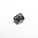 0.36ct 4.23x3.51x2.41mm Fancy Grey Cut Corner Rectangle Brilliant 19923-47