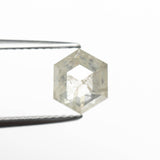 1.36ct 7.76x6.39x3.21mm Hexagon Rosecut 20018-04