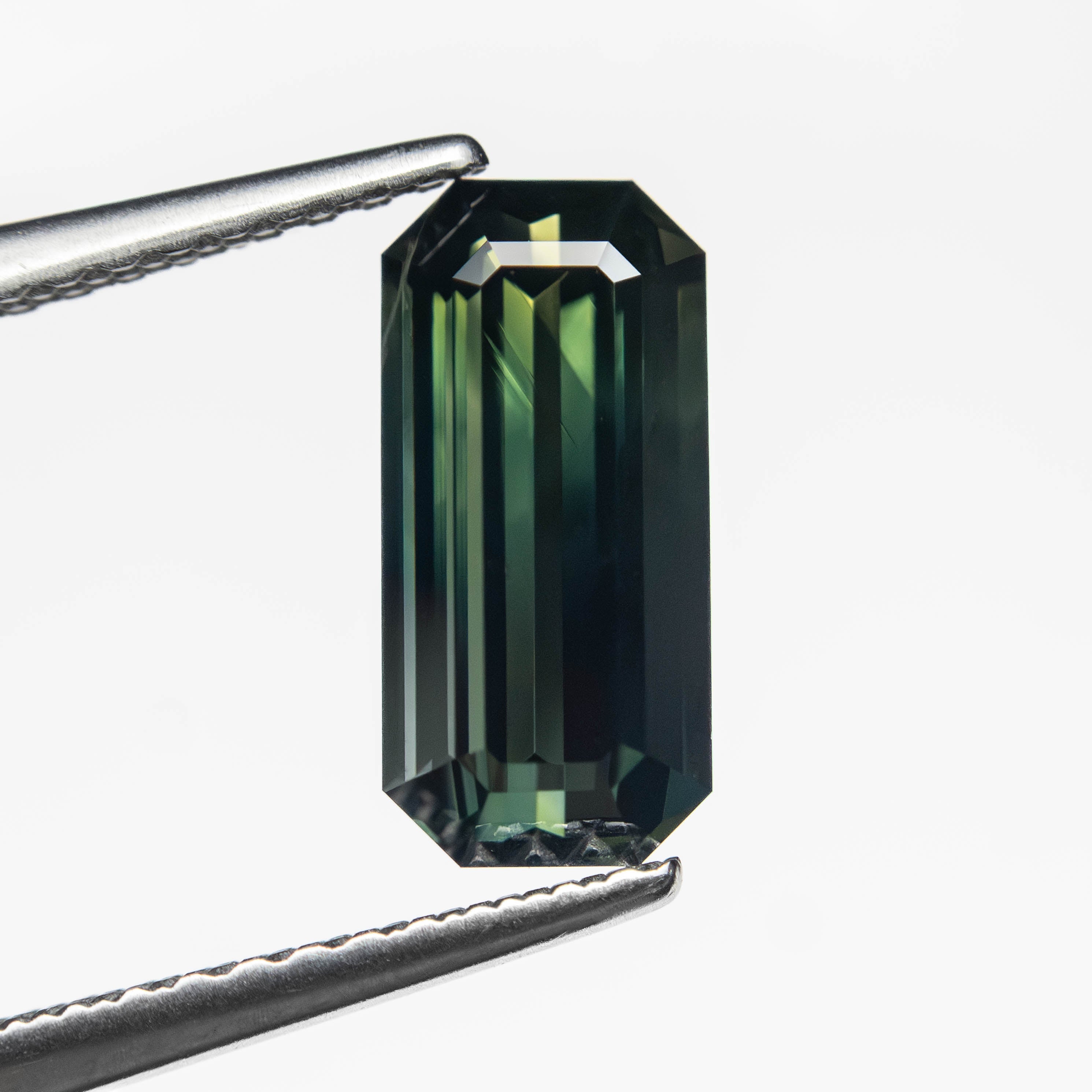2.00ct 10.16x4.84x3.74mm Cut Corner Rectangle Step Cut Sapphire 27331 - 05 - Lelya - bespoke engagement and wedding rings made in Scotland, UK