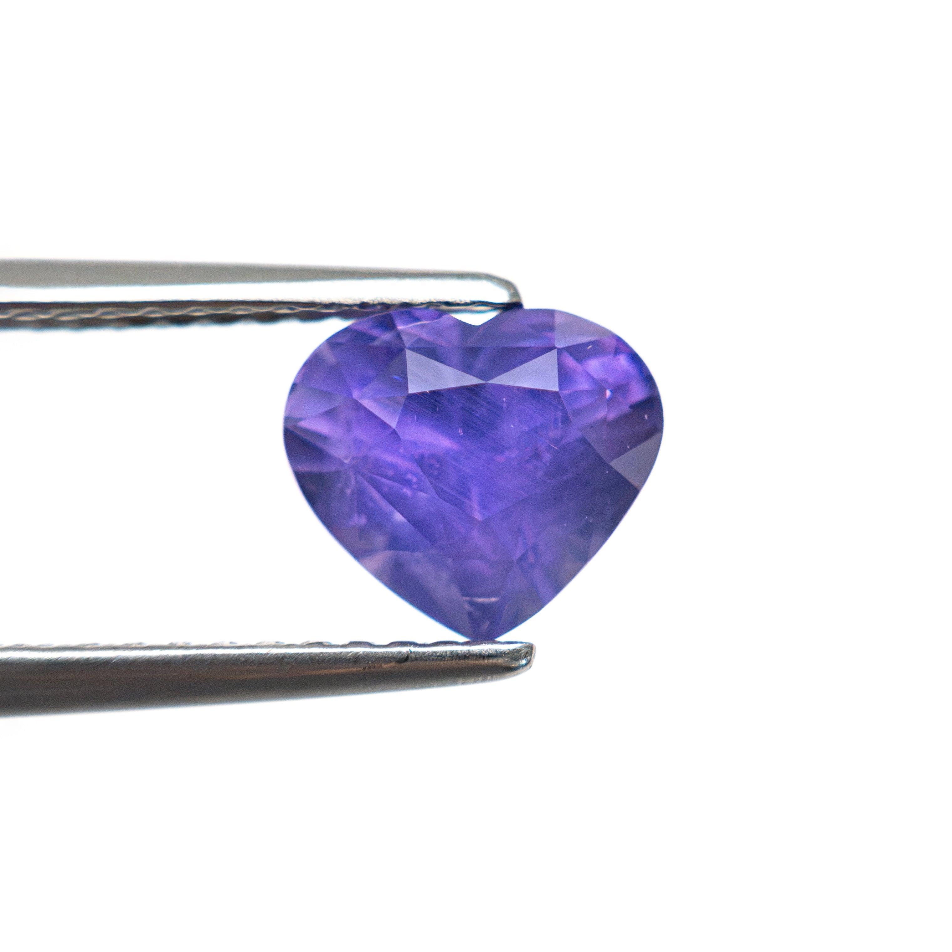 2.01ct 6.72x7.66x5.44mm Heart Brilliant Sapphire 28255-01 - Lelya - bespoke engagement and wedding rings made in Scotland, UK