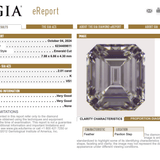 2.01ct 7.88x6.86x4.30mm GIA VS2 K Cut Corner Rectangle Step Cut 28036-01 - Lelya - bespoke engagement and wedding rings made in Scotland, UK