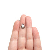 2.02ct 11.68x7.97x2.50mm Pear Rosecut 27542 - 05 - Lelya - bespoke engagement and wedding rings made in Scotland, UK