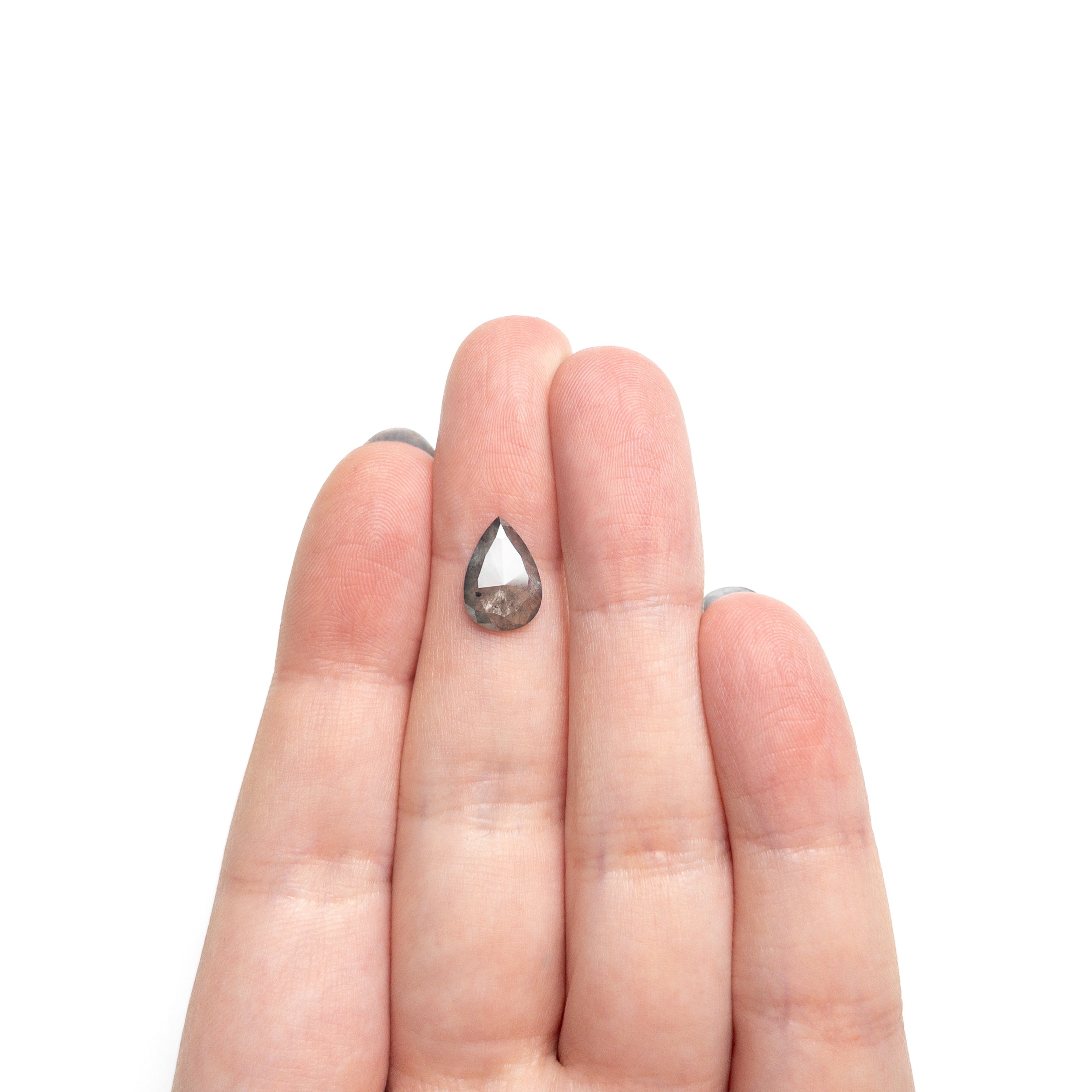 2.02ct 11.68x7.97x2.50mm Pear Rosecut 27542 - 05 - Lelya - bespoke engagement and wedding rings made in Scotland, UK